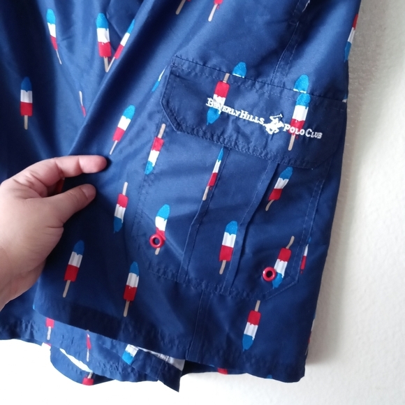 Beverly Hills Polo Club Men's Swimming Trunks. Size XL. - Picture 7 of 14